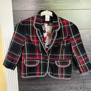 Harajuku Mini Plaid Blazer Sz M (7/8)